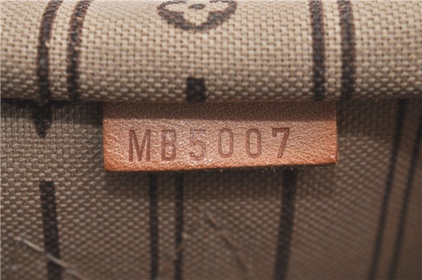 Authentic LOUIS VUITTON Monogram Neverfull PM Tote Bag M40155 LV H8087