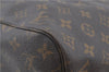 Authentic Louis Vuitton Monogram Neverfull MM Tote Bag M40156 LV H9419