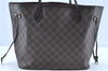Authentic Louis Vuitton Damier Neverfull MM Tote Bag N51105 LV H9763