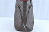 Authentic Louis Vuitton Damier Neverfull MM Tote Bag N51105 LV H9763
