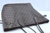Authentic Louis Vuitton Damier Neverfull MM Tote Bag N51105 LV H9763