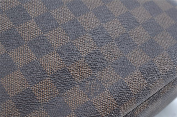 Authentic Louis Vuitton Damier Neverfull MM Tote Bag N51105 LV H9763