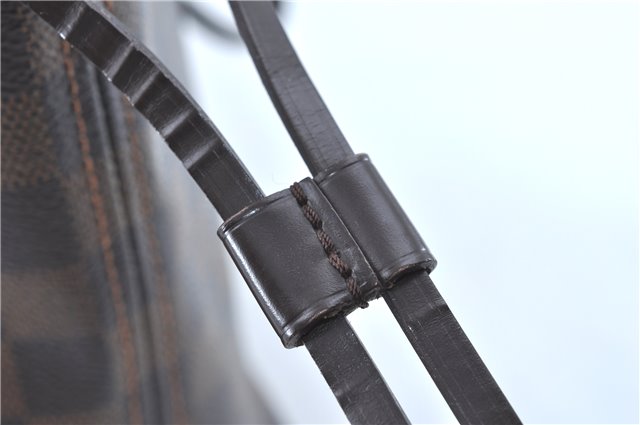 Authentic Louis Vuitton Damier Neverfull MM Tote Bag N51105 LV H9763