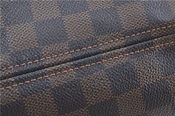Authentic Louis Vuitton Damier Neverfull MM Tote Bag N51105 LV H9763