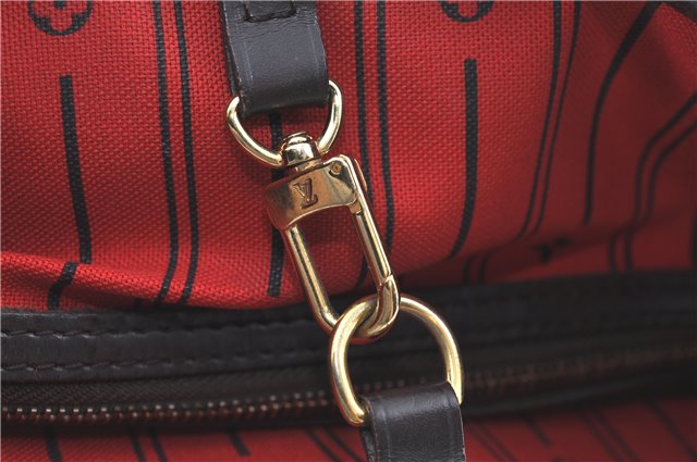 Authentic Louis Vuitton Damier Neverfull MM Tote Bag N51105 LV H9763