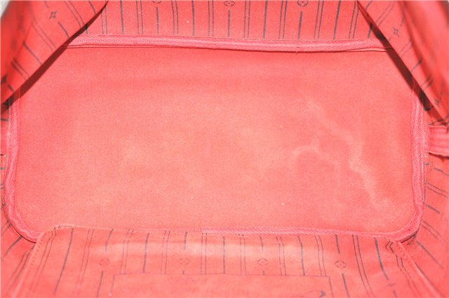 Authentic Louis Vuitton Damier Neverfull MM Tote Bag N51105 LV H9763