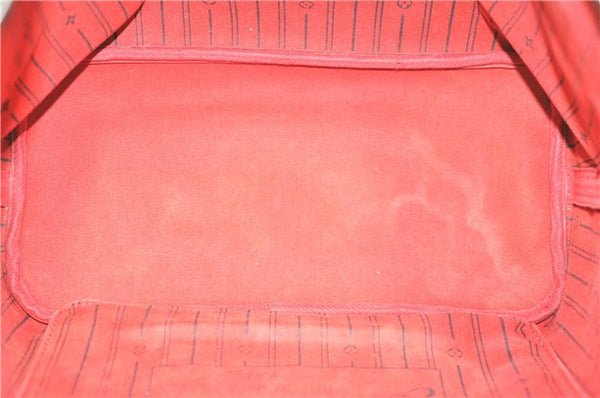 Authentic Louis Vuitton Damier Neverfull MM Tote Bag N51105 LV H9763