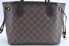 Authentic Louis Vuitton Damier Neverfull PM Tote Bag N51109 LV H9822