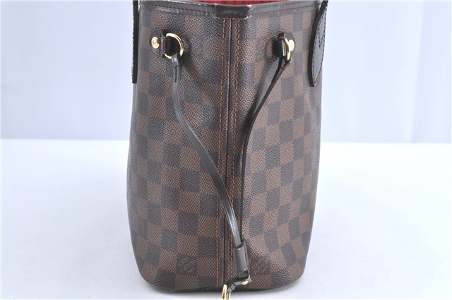 Authentic Louis Vuitton Damier Neverfull PM Tote Bag N51109 LV H9822