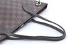 Authentic Louis Vuitton Damier Neverfull PM Tote Bag N51109 LV H9822
