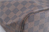 Authentic Louis Vuitton Damier Neverfull PM Tote Bag N51109 LV H9822