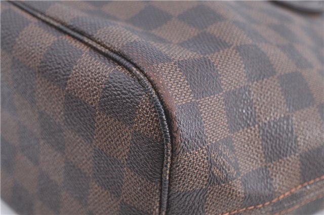 Authentic Louis Vuitton Damier Neverfull PM Tote Bag N51109 LV H9822