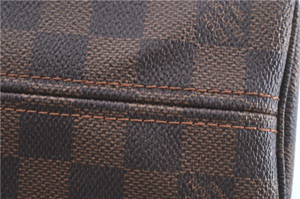 Authentic Louis Vuitton Damier Neverfull PM Tote Bag N51109 LV H9822