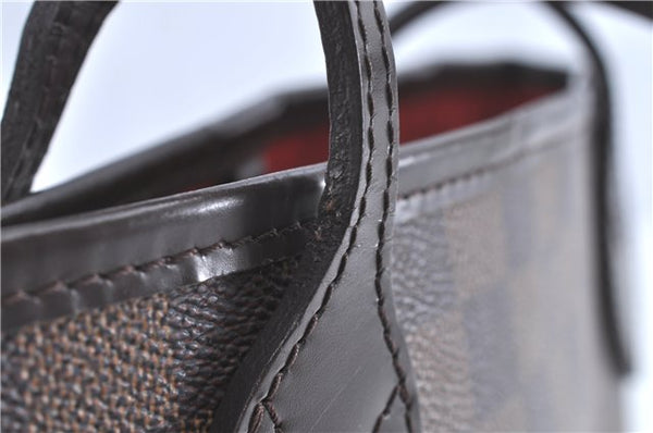 Authentic Louis Vuitton Damier Neverfull PM Tote Bag N51109 LV H9822