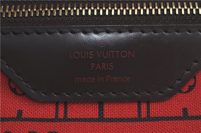 Authentic Louis Vuitton Damier Neverfull PM Tote Bag N51109 LV H9822