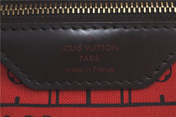 Authentic Louis Vuitton Damier Neverfull PM Tote Bag N51109 LV H9822