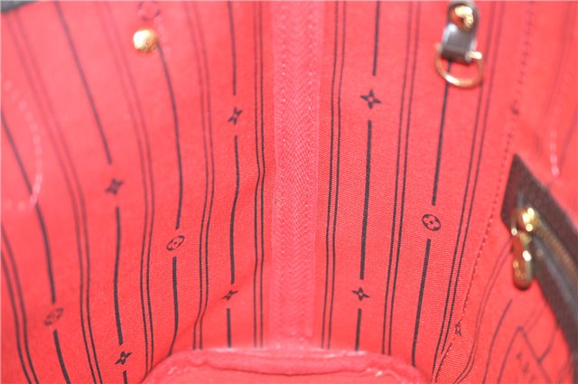 Authentic Louis Vuitton Damier Neverfull PM Tote Bag N51109 LV H9822