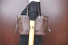 Authentic Louis Vuitton Damier Neverfull PM Tote Bag N51109 LV H9822