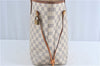 Authentic Louis Vuitton Damier Azur Neverfull MM Tote Bag N51107 LV H9834