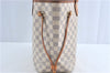 Authentic Louis Vuitton Damier Azur Neverfull MM Tote Bag N51107 LV H9834