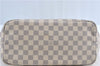 Authentic Louis Vuitton Damier Azur Neverfull MM Tote Bag N51107 LV H9834