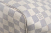 Authentic Louis Vuitton Damier Azur Neverfull MM Tote Bag N51107 LV H9834