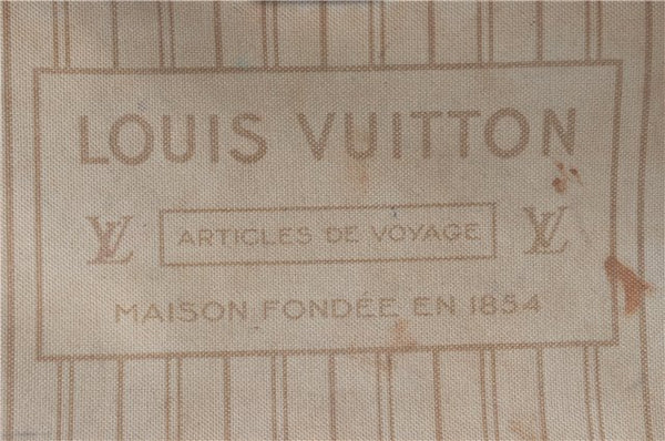 Authentic Louis Vuitton Damier Azur Neverfull MM Tote Bag N51107 LV H9834