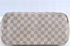 Authentic Louis Vuitton Damier Azur Neverfull MM Tote Bag N51107 LV H9900