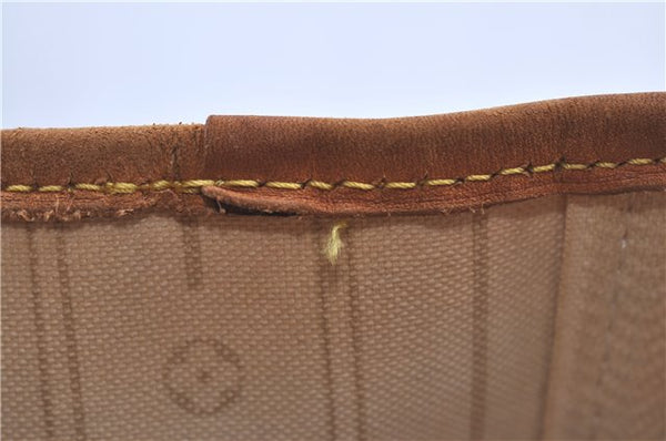 Authentic Louis Vuitton Damier Azur Neverfull MM Tote Bag N51107 LV H9900