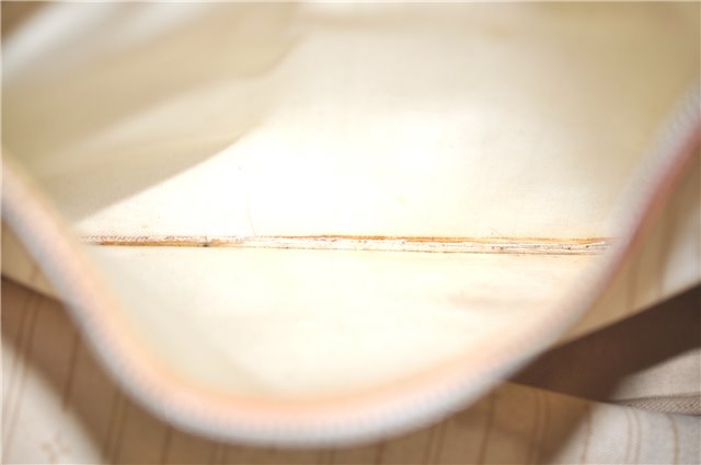 Authentic Louis Vuitton Damier Azur Neverfull MM Tote Bag N51107 LV H9900