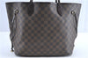 Authentic Louis Vuitton Damier Neverfull MM Tote Bag N51105 LV H9922