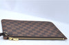 Authentic Louis Vuitton Damier Neverfull Pouch Purse Clutch LV H9981
