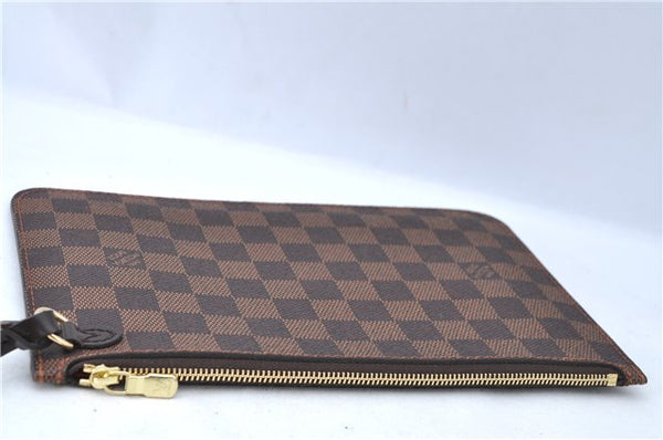 Authentic Louis Vuitton Damier Neverfull Pouch Purse Clutch LV H9981