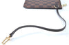 Authentic Louis Vuitton Damier Neverfull Pouch Purse Clutch LV H9981