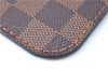 Authentic Louis Vuitton Damier Neverfull Pouch Purse Clutch LV H9981