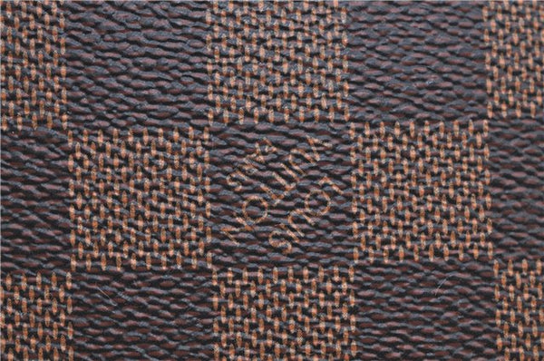 Authentic Louis Vuitton Damier Neverfull Pouch Purse Clutch LV H9981