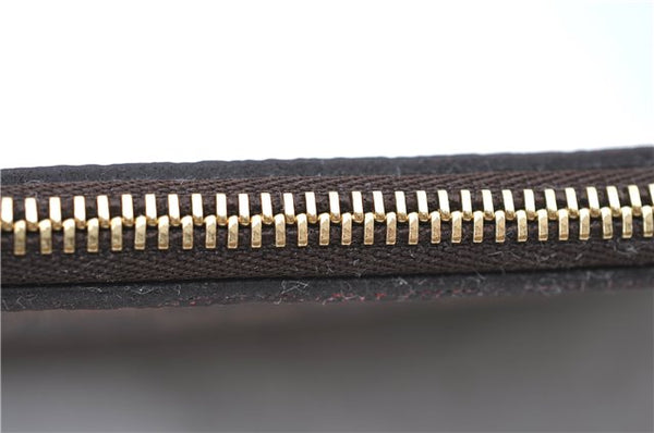 Authentic Louis Vuitton Damier Neverfull Pouch Purse Clutch LV H9981