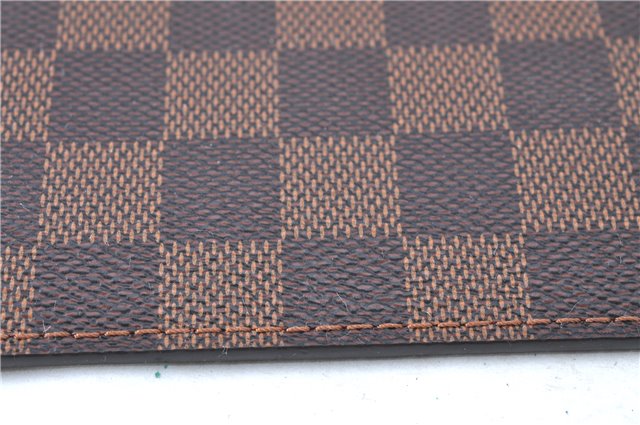 Authentic Louis Vuitton Damier Neverfull Pouch Purse Clutch LV H9981
