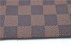 Authentic Louis Vuitton Damier Neverfull Pouch Purse Clutch LV H9981