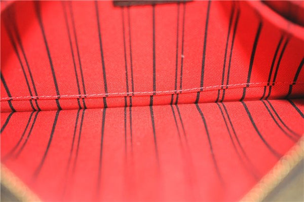 Authentic Louis Vuitton Damier Neverfull Pouch Purse Clutch LV H9981