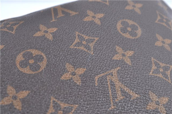 Auth Louis Vuitton Monogram Neverfull MM Cerise Red Tote Bag M41177 LV J0110