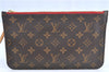 Auth Louis Vuitton Monogram Neverfull MM Cerise Red Tote Bag M41177 LV J0110