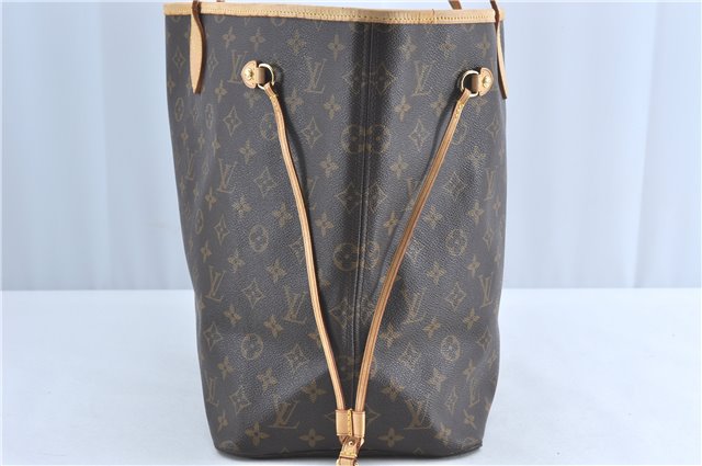 Authentic Louis Vuitton Monogram Neverfull GM Tote Bag M40157 LV J0613