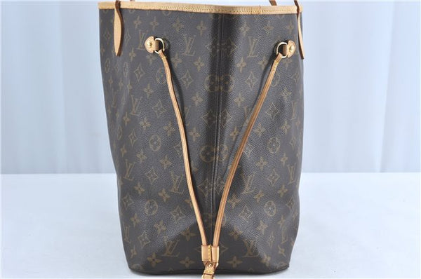 Authentic Louis Vuitton Monogram Neverfull GM Tote Bag M40157 LV J0613