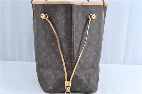 Authentic Louis Vuitton Monogram Neverfull GM Tote Bag M40157 LV J0613