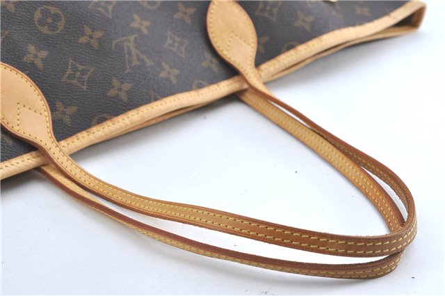 Authentic Louis Vuitton Monogram Neverfull GM Tote Bag M40157 LV J0613