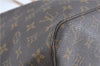 Authentic Louis Vuitton Monogram Neverfull GM Tote Bag M40157 LV J0613