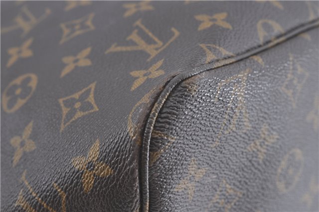 Authentic Louis Vuitton Monogram Neverfull GM Tote Bag M40157 LV J0613