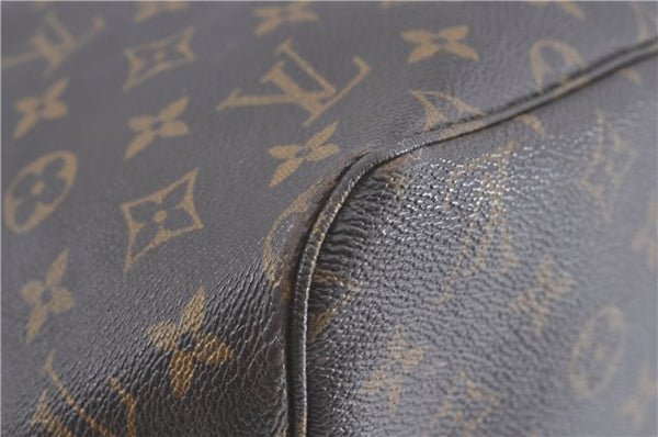 Authentic Louis Vuitton Monogram Neverfull GM Tote Bag M40157 LV J0613