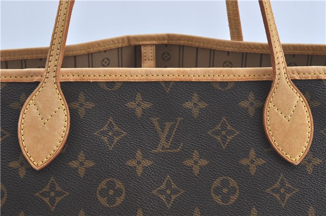 Authentic Louis Vuitton Monogram Neverfull GM Tote Bag M40157 LV J0613